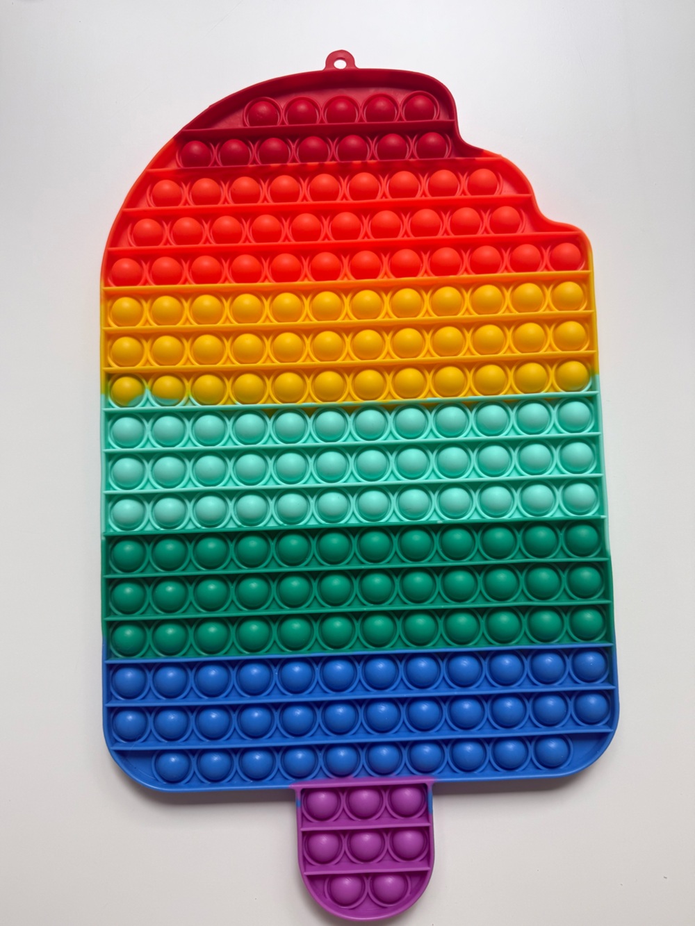 giant rainbow popsicle pop it fidget